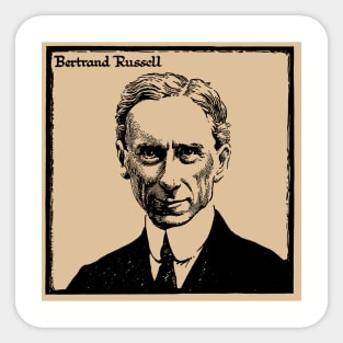 Bertrand Russell Sticker